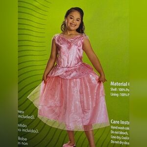 New Universal Wicked Glinda Adaptive Halloween Costume / cosplay Pink dress